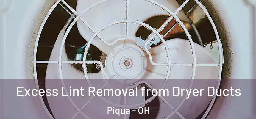  Excess Lint Removal from Dryer Ducts Piqua - OH